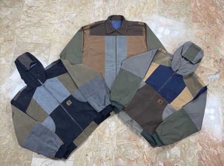 Upcycled Carhartt Corduroy Hoodie