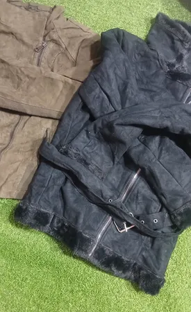 Y2K sude Jackets