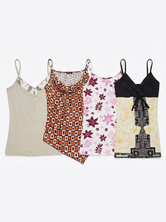 Y2K cami tops