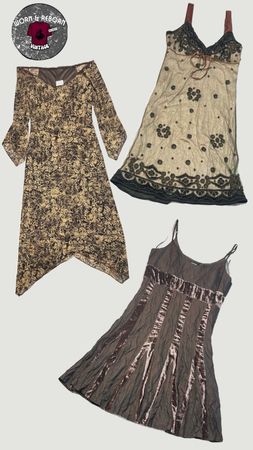 Y2k boho dresses WR2047