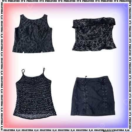 Fairy Grunge Aesthetic - tops, dresses, skirts (SS-2634)