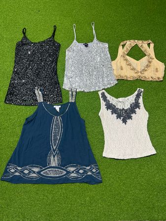 Yv610 Party Tops & Camis 10P