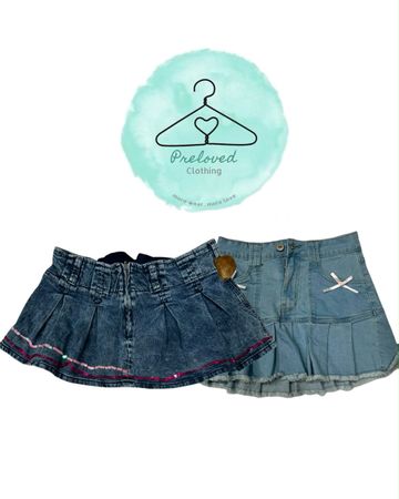 270726-1 denim skirts