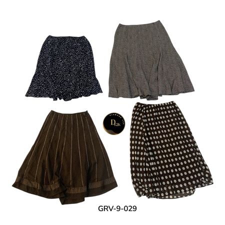 Y2K Poly Skirt – Vintage 2000s Style (GRV-9-029)