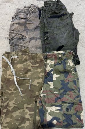 Camo Cargo & cotton Pants