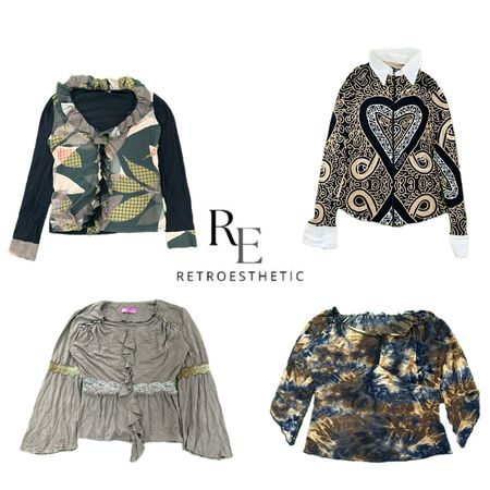 Y2K Nature Vibe Girl Full Sleeve Top RE-3781
