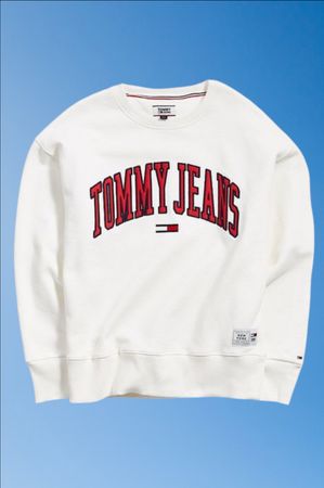 Mix Sweatshirt mit Rundhalsausschnitt