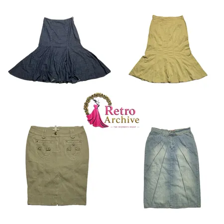 21: Y2k Denim Skirts.