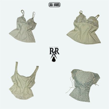 Y2K Soft Girl Aesthetic Mix Tops (AA-1485)