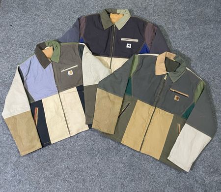 Upcycled Carhartt Detroit Jacket
