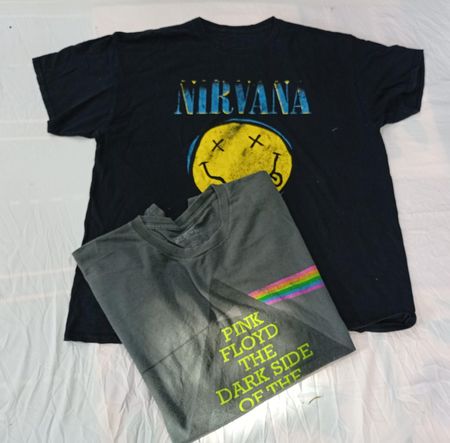 CR12351 T-shirts de musique vintage