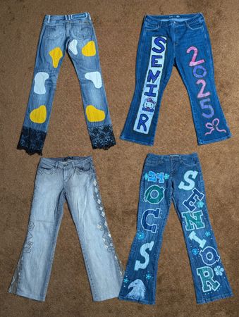 Jeans évasés pour femmes Y2k