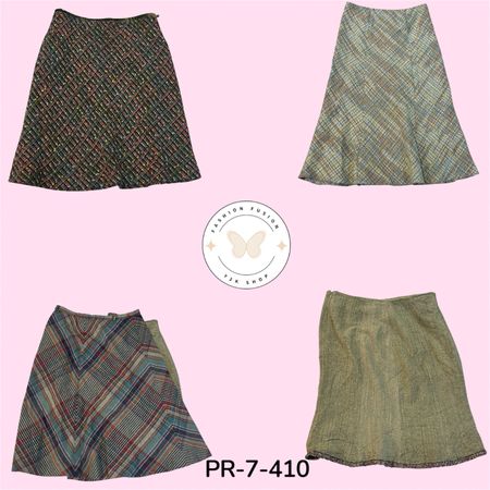 Women's Vintage Y2K Maxi Skirts – Premium Mixed Styles (PR-7-410)