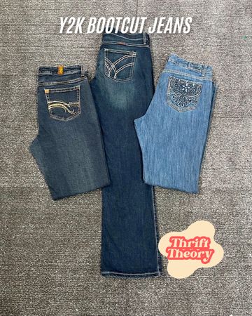 Y2K Bootcut Jeans - (21/08)