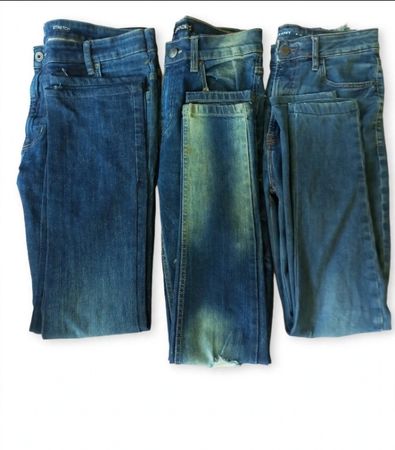 Womens Y2K Skinny Jeans Bundle x 5 Pcs - Light & Dark Wash Mix - Grade A