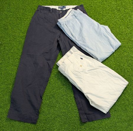 5827 _ Ralph Lauren Calça de Algodão.