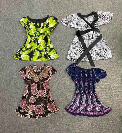 Y2K Floral & Pattern Blouses - (06/08)