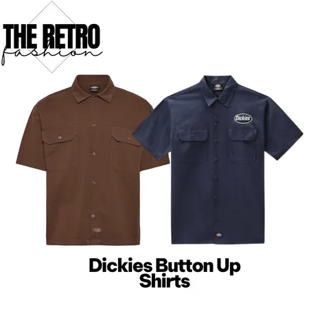 Dickies Button Up Shirts.      #660