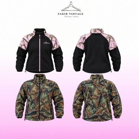 Echte Baum Fleecejacke