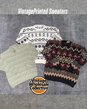 🔴 Maglioni Vintage Stampati - (18/09)