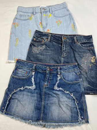 Jupe en denim Y2K (ST-007)