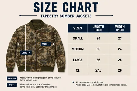 Vestes Bomber en Tapisserie recyclée