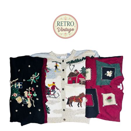 Christmas vintage & unique jumper style |E|