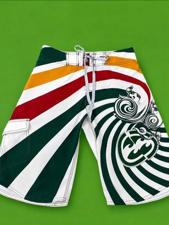 Große Logo-Surfshorts