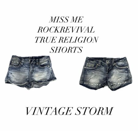 Miss Me True Religion Shorts