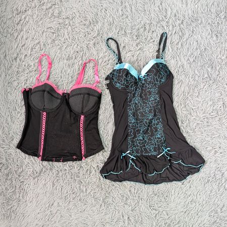 ***Y2K Soft Girl Baby Doll Tops