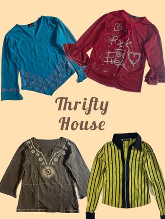 Y2K Bold & Bright Tops(TH/777)
