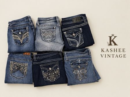 vintage dream flared jeans
