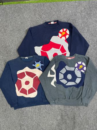 Upcycled Nike Patchwork Sweatshirt