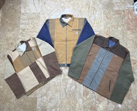 Jaqueta Curdoury e Detroit Carhartt reciclada