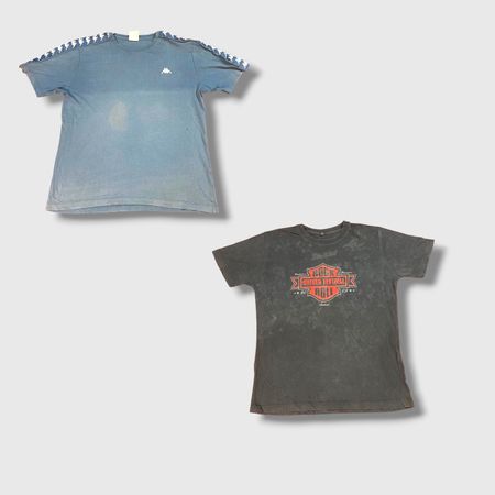 Kappa Lacoste misto marca camisetas de gola redonda