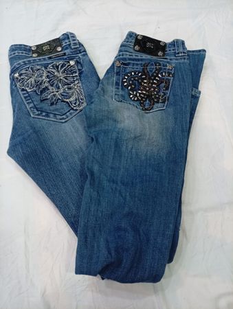 CR12733 Vintage Miss Me Flare and Straight Jeans