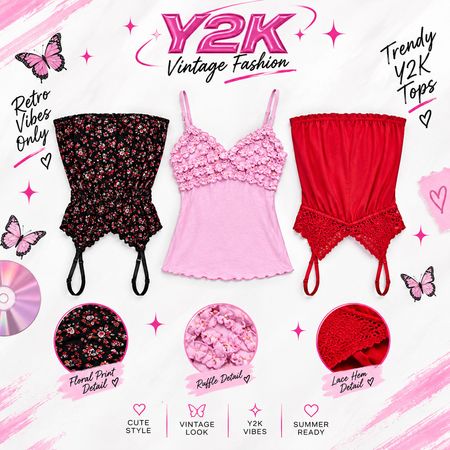 Top de mode Y2K