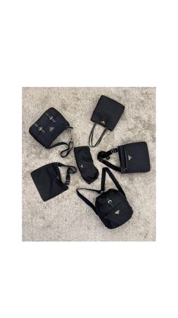Vintage Nylon Crossbody & Messenger Bag Collection | Sleek Black Designer Style Shoulder Bags & Mini Backpack