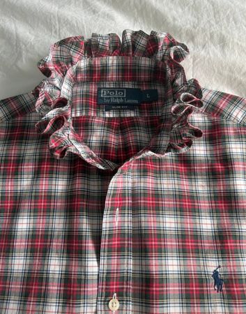 Custom handpick Polo Ralph Lauren Shirts Collar Rework