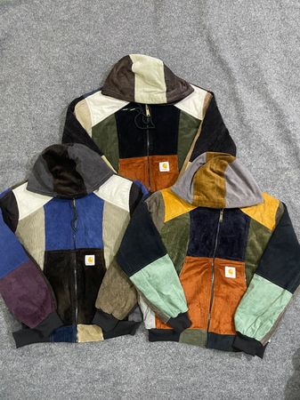  Hoodie en velours côtelé Carhartt recyclé 