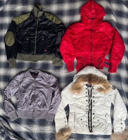Mix zipper jackets 8 pieces