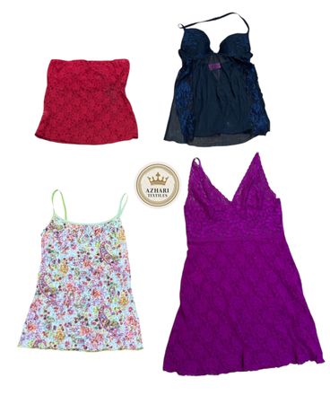 Y2K cami Silk Nighties 15 pcs At 1425