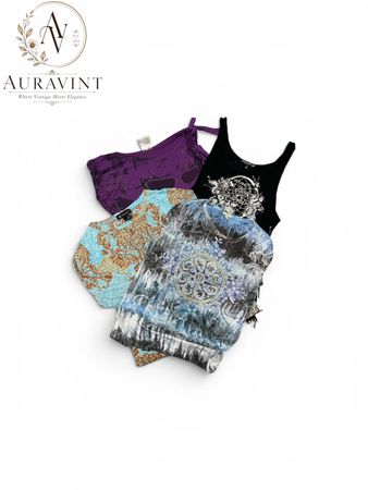 AV 1561 Y2k Embellished Baby Tee