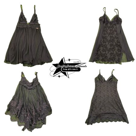 Y2k Gothic Vibe Girl Cami Top B2F-137