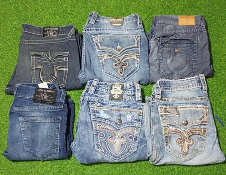 TRUE RELIGION , ROCK REVIVAL JEANS  (M 005)