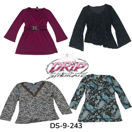 Y2Y Fashion Poly Blouse (DS-9-243)