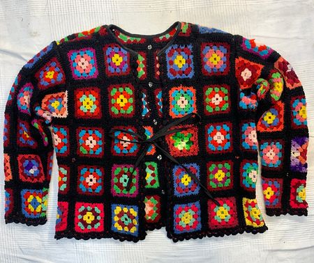 Crochet Cardigan Top (Dc-10-192)