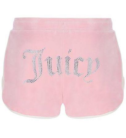 Shorts de Veludo Juicy Couture Femininos | Vintage Y2K | Shorts de Lounge de Designer