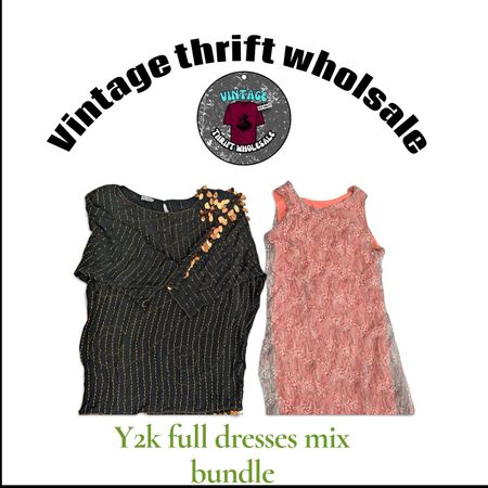 Y2k full dresses mix bundle of 16 pieces.