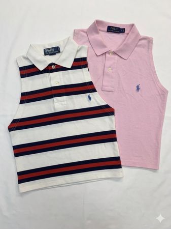 Upcycled Ralph Lauren Polo Tops